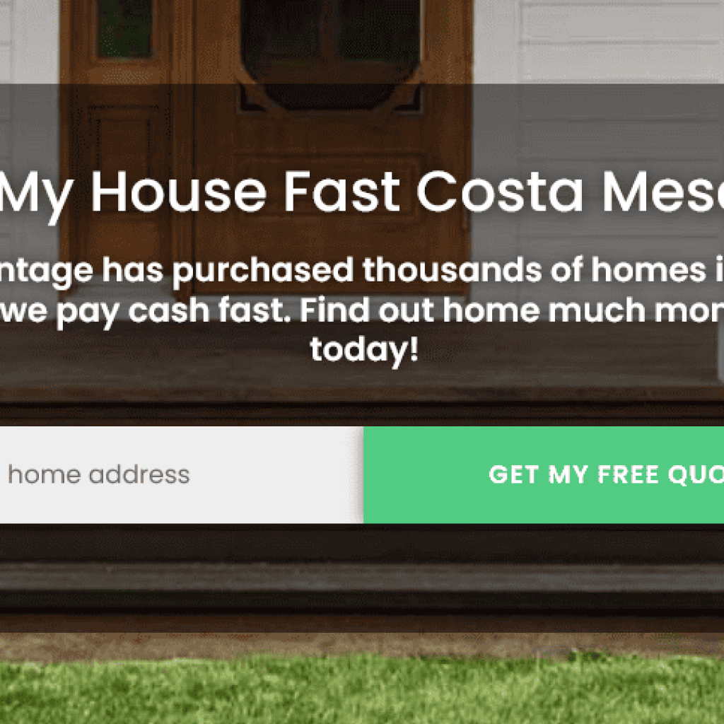 Vendo mi casa rápido en Costa Mesa Vender mi casa en Costa Mesa ahora