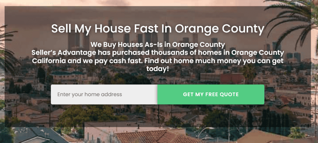 Compramos casas en el condado de Orange, California. Venda su casa rápidamente en el condado de Orange, California.