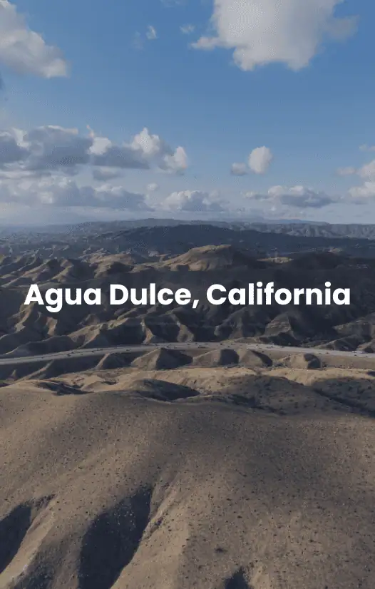 Agua Dulce, California Birds eye of Agua Dulce California.