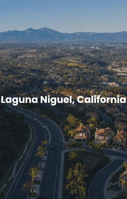 Laguna Niguel, California Birds eye view of Laguna Niguel