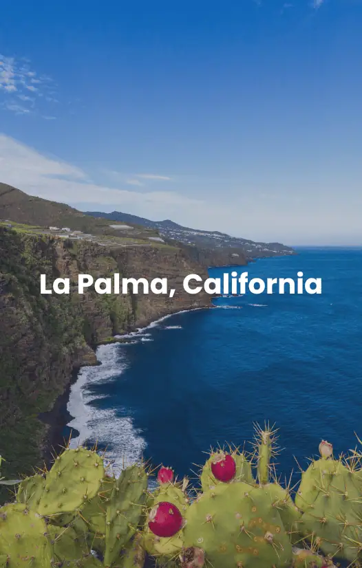 La Palma, California View of the La Palma Beach