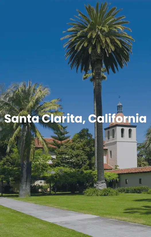 Santa Clarita, California View of Santa Clarita California.
