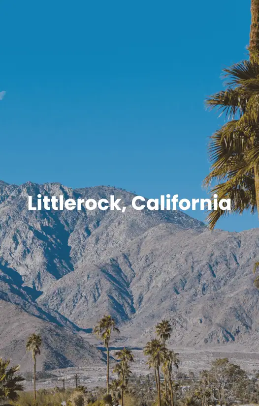 Littlerock, California Mountain view Littlerock California